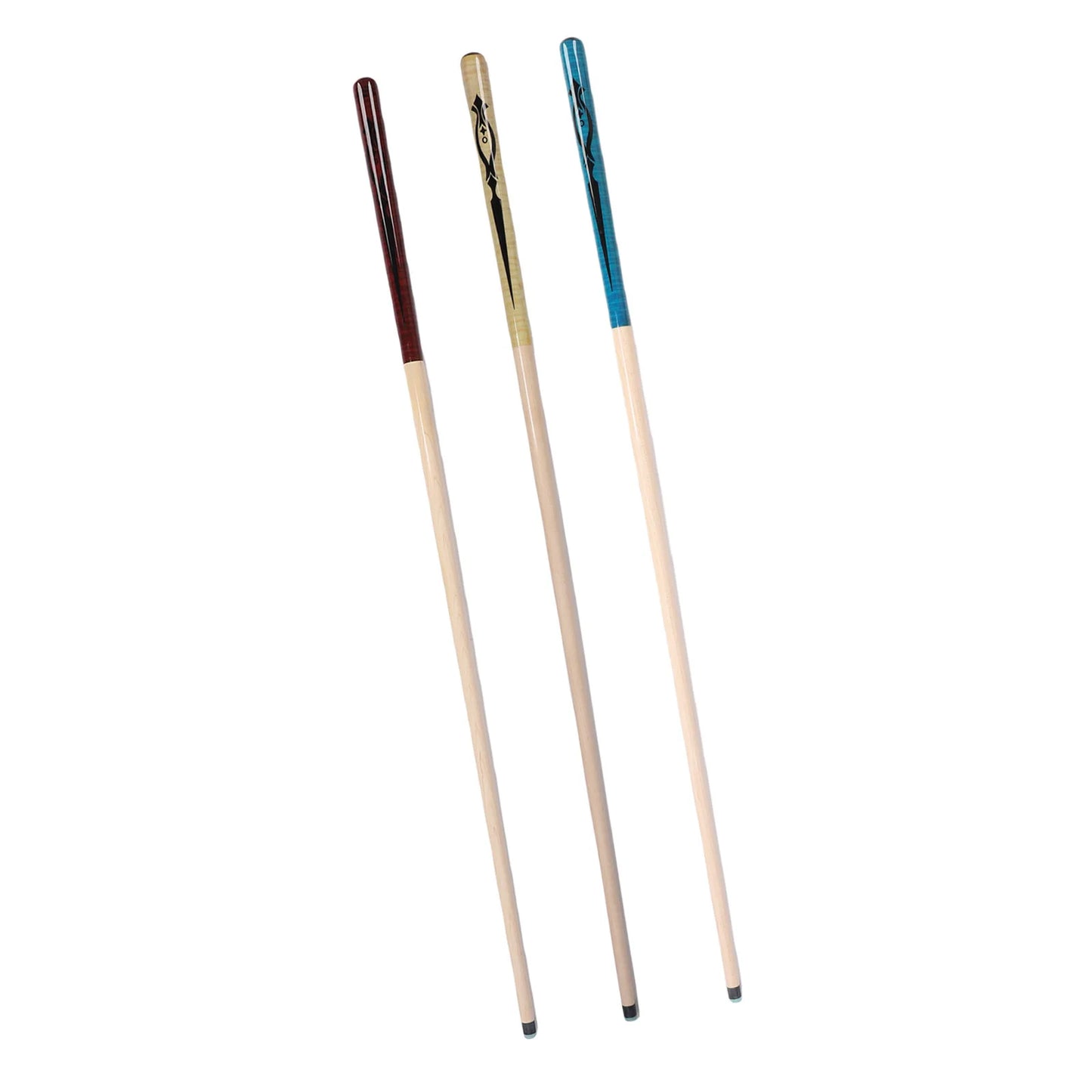 Jump Break Pool Queue Ahorn Holz 13mm Spitze 1.05m Billard Queue für Training und Aufführungen Jump Break Queue Holz Jump Break Queue