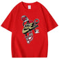 2025 Spring and Summer New Round  Solid Color Brand Short Sleeve T-shirt Light Luxury with Simple Casual Shirt Ins Tide