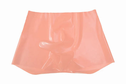 Herren Fetisch Latex Höschen Gummi Boxershorts Peniskondom Unterwäsche Kondom Cock Pouch Shorts Sexy Unterhosen für Herren