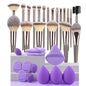 Professionelles 3-20-teiliges Make-up-Pinsel-Set, weiche, flauschige Foundation-Lidschatten-Concealer-Verblendpinsel, Rougepinsel Kabuki Damen Beauty Tool