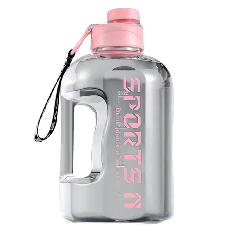 Sports Water Bottle 1.7L/2.7L Gym Cycling Portable