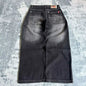 American Fashion Hip Hop Joker Oversized Jeans Women Street Y2K New Clearance Spot Hot Mopping Wide-leg Pants Unisex Loose Jeans