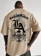 A new summer 2025 casual and fashionable 3D printed pattern breathable lightweight comfortable and soft men's T-shirt