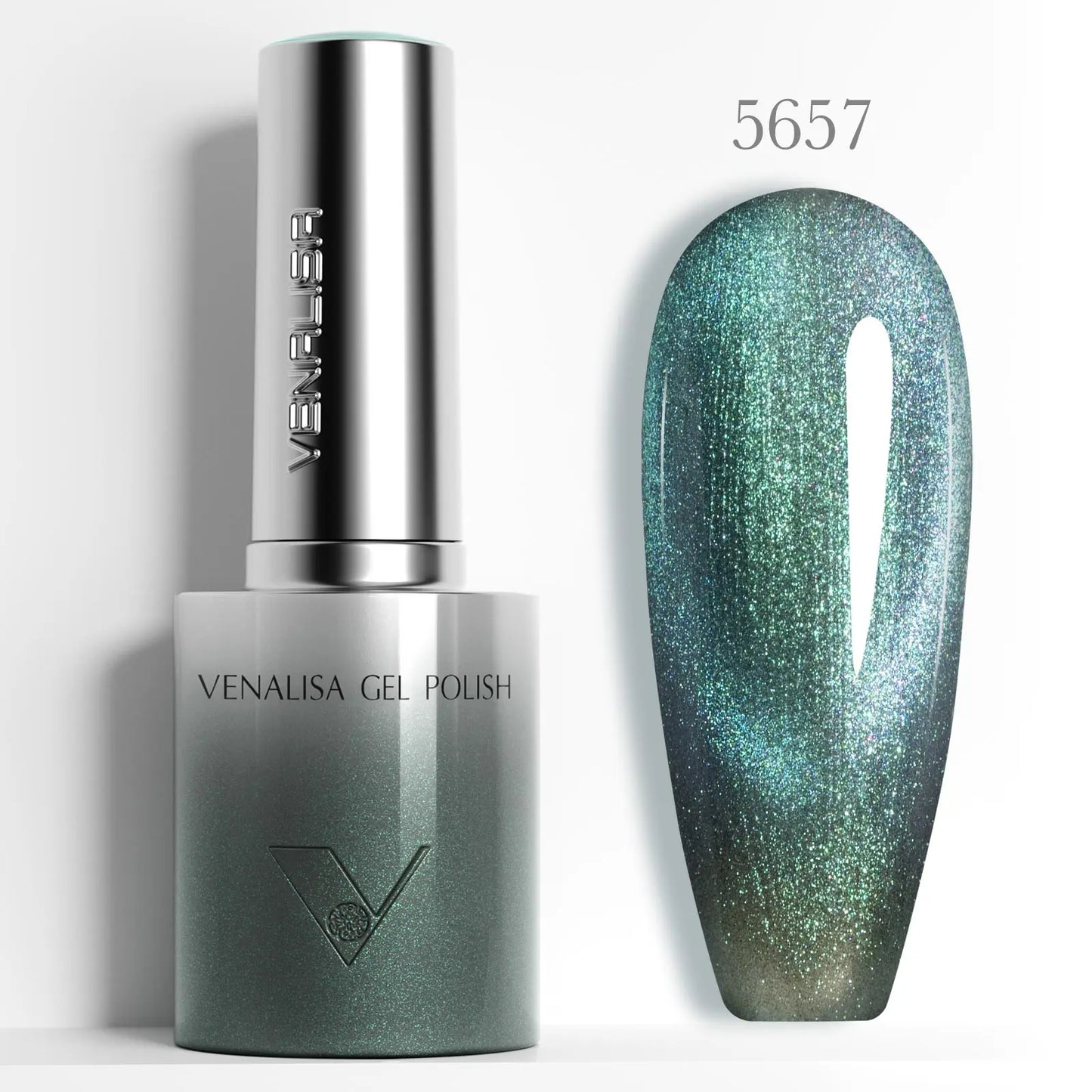 Venalisa TPO Free Hema Free 10ml Winter Nails Warm Coffee Cat Eye Nail Gel Polish Magnet Soak Off UV LED Semi Permanent Nail Gel