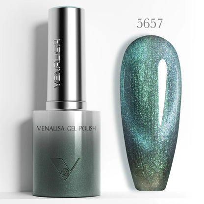 Venalisa TPO Free Hema Free 10ml Winter Nails Warm Coffee Cat Eye Nail Gel Polish Magnet Soak Off UV LED Semi Permanent Nail Gel