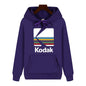Kodak Brand Fashion Retro Y2K Print Autumn and Winter Men Sports Hoodie Outdoor Casual Casual Comfortable Street Jacket Clothing