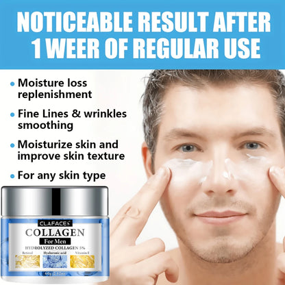 Retinol Anti Aging Face Cream Moisturizing Wrinkle Remover Collagen Hyaluronic Acid Creams Skin Care Cosmetic 30&60ML