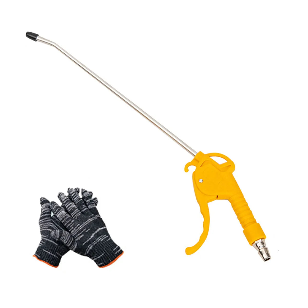 Air Blow Gun,High Flow Air Blower Gun for Compressor with Angled Bent Nozzle,Three Colors to Choose from,Long style