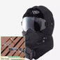 Men's Winter Cycling Hat Windproof Warm  Vehicle Cotton Cap Ear Protection ex Casual Sle Foldable Cap
