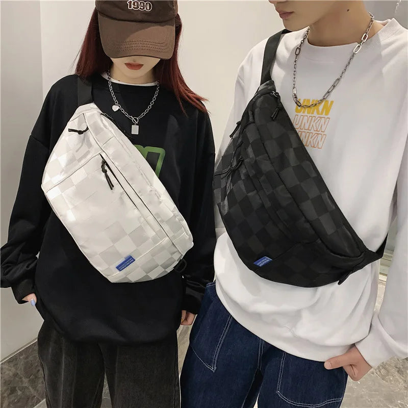 Large Chest Bag Waist Bag Shoulder Bag Casual