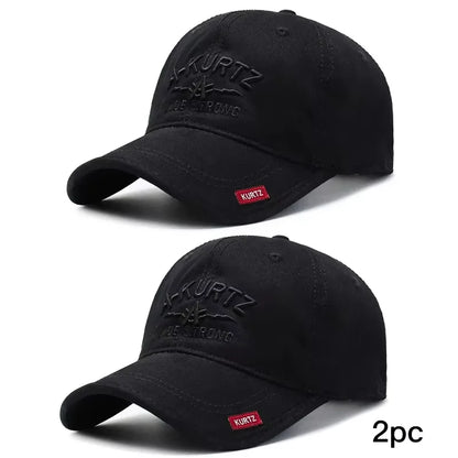 Spring New Baseball Cap Men's Korean Version Trendy Cap Outdoor Embroidery Sunhat Women's Sunscreen Cap Red Label Small A