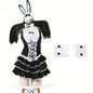 Halloween Sexy Rabbit Girl Lingerie Dress Bow Lingerie Set Anime Uniform Women Outfits Cosplay Costume Halloween Carnival Suit