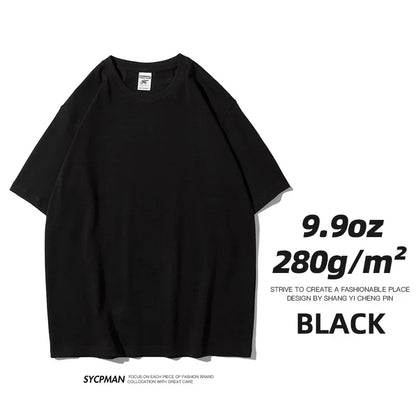 280gsm Oversized Heavy Cotton T-Shirt for Men