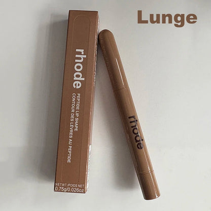 Skin Peptide Lip Shape Pen Lip Liner Long Lasting Lip Tint Pencil Pen Makeup Lipstick Powder Blusher Gloss Rouge Makeup
