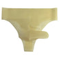 Men's Latex Fetish Thong G-String Transparent Lingerie