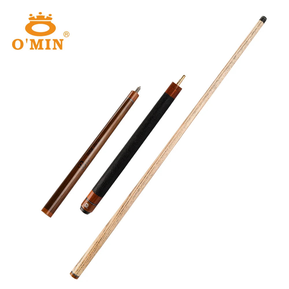 New O'MIN Break Punch Jump Cue Billiard Stick 14 MM Tip 141 CM Length Solid Wood and Leather Handle 2  Billiard Stick China 2019