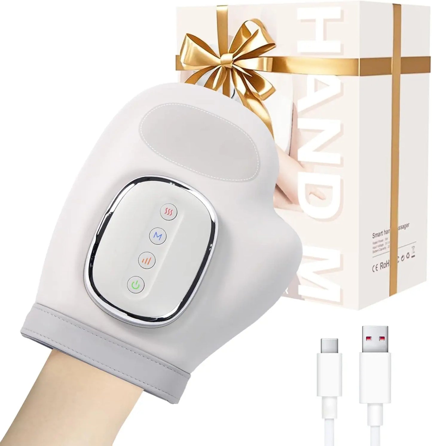 Hand Massager with Heat & Compression - Carpal Tunnel