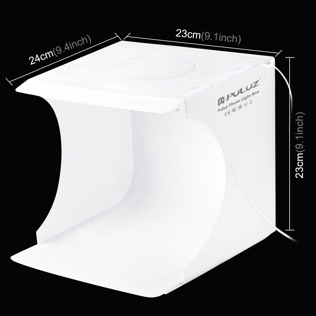 PULUZ 20cm LED Photo Studio Tent | 6 Backdrops