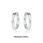 Original 925 Sterling Silber Ohrringe 2025 Stecker Creolen Kristall Ohrringe für Damen Roségold Krone Herz Unendlichkeit Biene Ohrring Schmuck