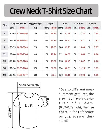 Men's Art Print Quick Dry Sports T-Shirt Summer