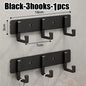 Punch-free wall-mounted living room clothes hanger load-bearing hook towel bathroom wall strong adhesive hanger
