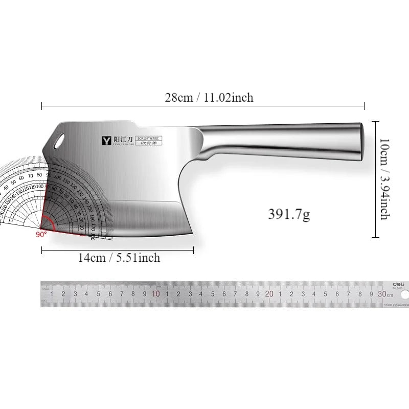 Special Knife For Cutting Chopping Forged Bone Cutting Knife Thickened And Weighted