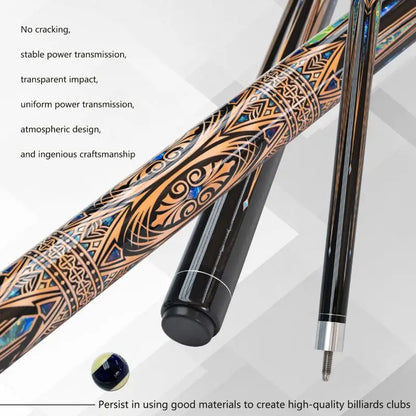 Professioneller Billard-Queue mit großem Queue-Spitzen-Billiardclub-Pool-Queue-Ballroom-Mitglieder-Queue-Stock