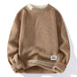 Pullovers Men Fashion Knitted Sweater Mens O-Neck Patchwork Casual Knitwear Slim Pullover Sweaters