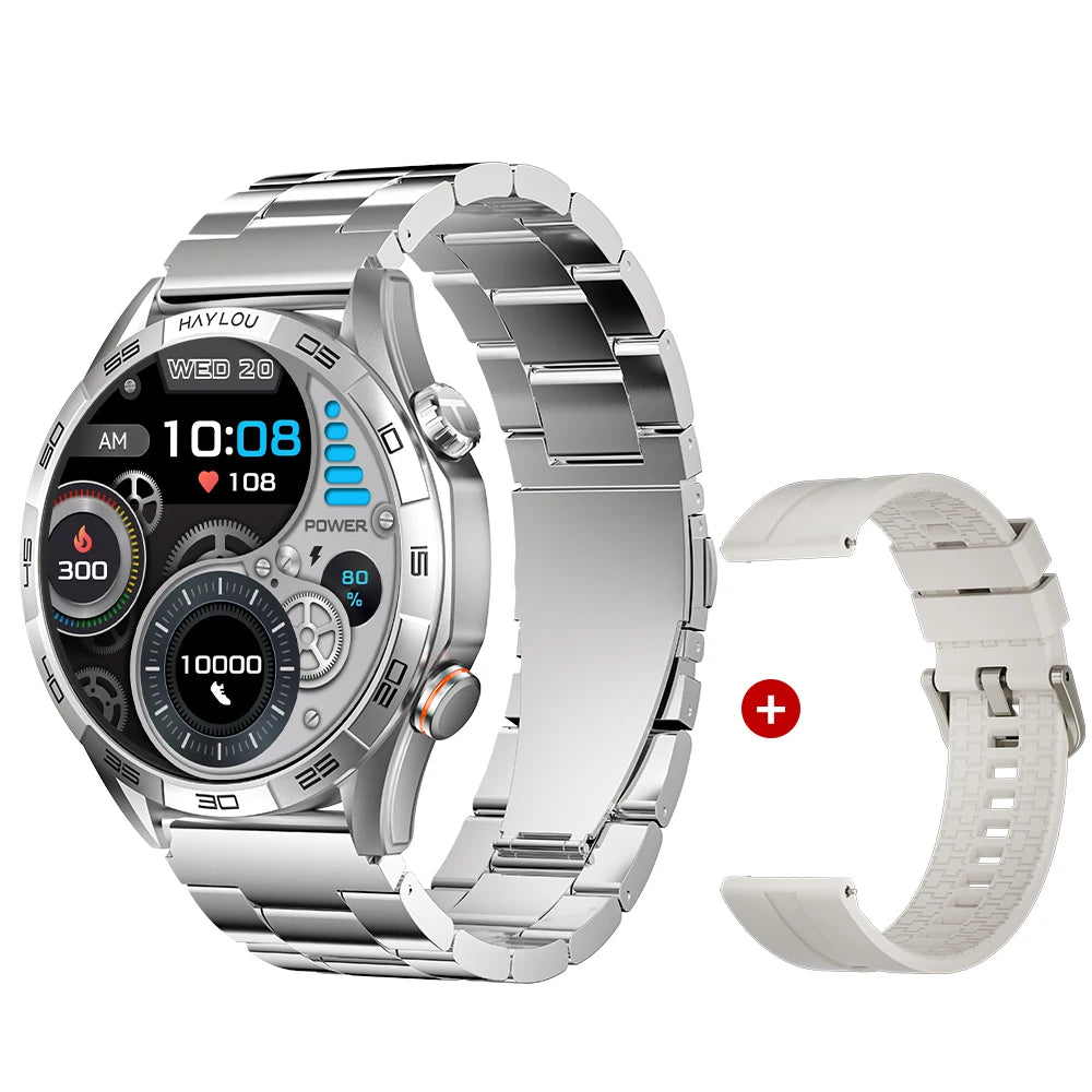 HAYLOU Solar 5 AMOLED Smartwatch Voice Calling Men