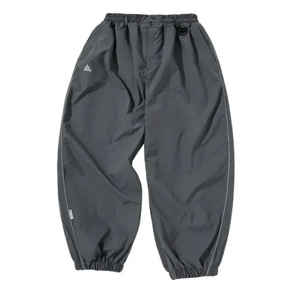 Fashion Single-Board-Skihose Lässige Track-Hochbund-Hose Weite Hose Wasserdicht Verschleißfest Professionelle Doppel-Board-Skihose