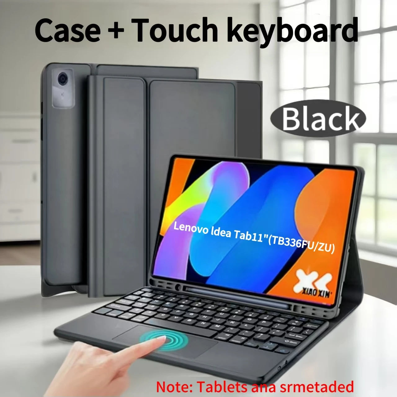 Case for  Lenovo Idea Tab 11-inch TB336FU/ZU, Wireless Bluetooth Keyboard cover for Lenovo Idea Tab 11-inch,Removable keyboard
