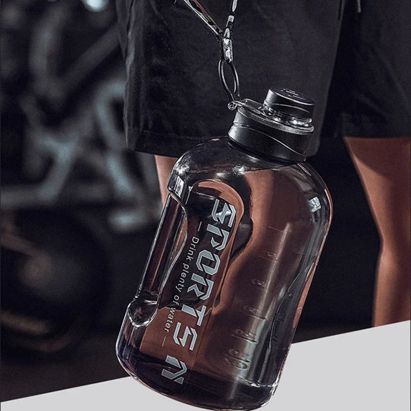 Sports Water Bottle 1.7L/2.7L Gym Cycling Portable