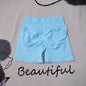 df Dynamic Shorts 4.5" Women's Seamless Yoga Shorts High Waisted Butt Lifting Breathable Workout Gym Running Comfort