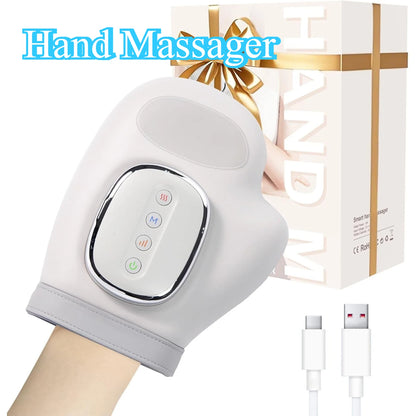 Hand Massager with Heat & Compression - Carpal Tunnel