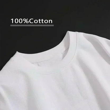 Men's GIVENCY Brand Logo Print T-Shirt Cotton Short Sleeve Tee,Streetwear Fashion Top with White Graphic Design Casual Wear