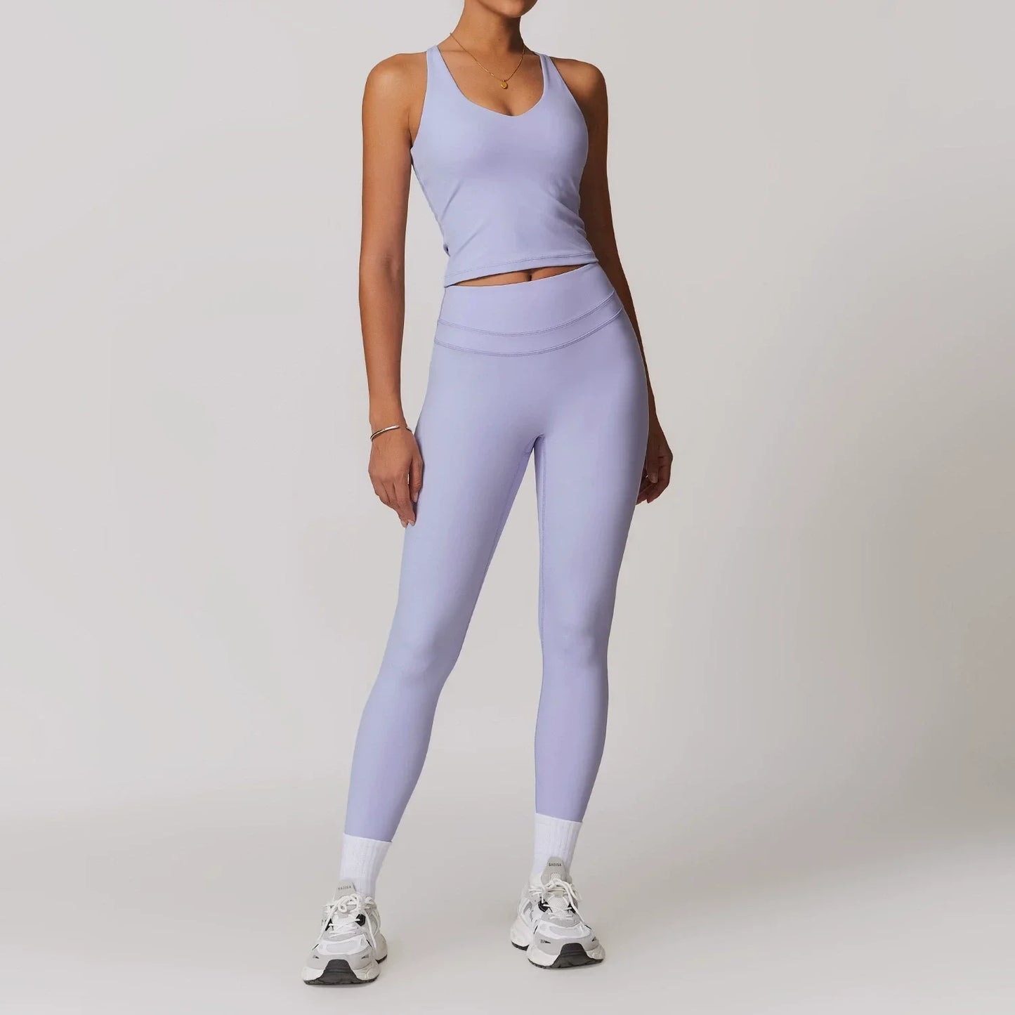 2 Pieces Sportswear Women Yoga Set Gym Clothes Sportswear Yoga Suits Fitness Set Tracksuits Sports Bra Gym High Waist Leggings