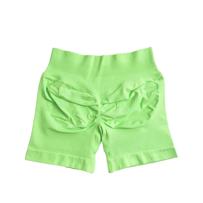 Women's 4.5" Biker Shorts | Scrunch Butt Seamless Yoga Gym Leggings