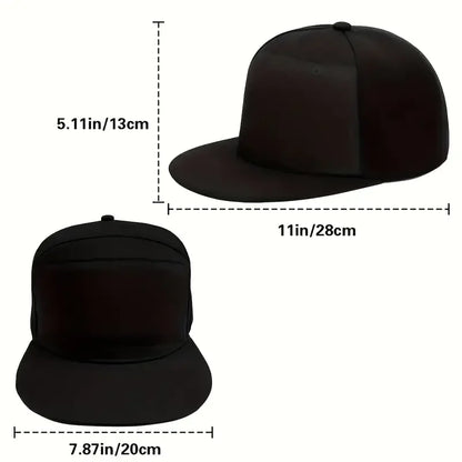 LED Cap – APP Control DIY Light Up Text Music Hat