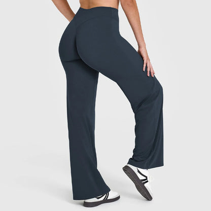 Oner Active Flared Leggings Leggings mit geradem Bein Damen Wide-Leg Pants Yoga Atmungsaktive Fitnesskleidung Vielseitige Freizeithose
