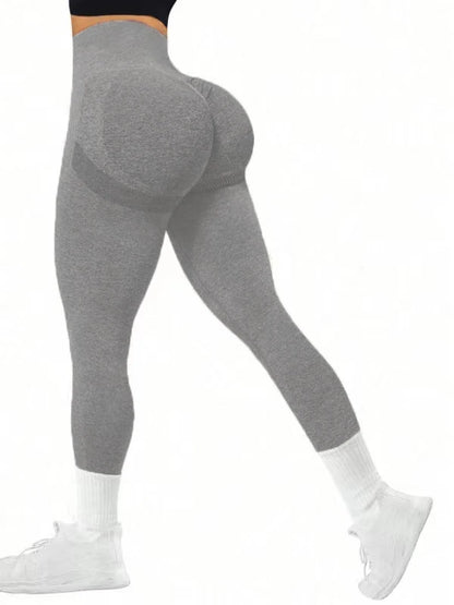 Seamless High Waist Yoga Capri Pants | Multi-Color