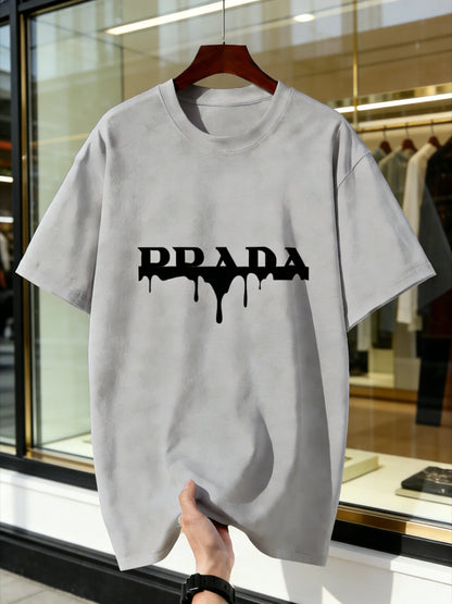 Bedrucktes, lockeres, lässiges und modisches Kurzarm-T-Shirt mit hochwertigem Buchstabenmuster für Kinder für Jungen und Mädchen