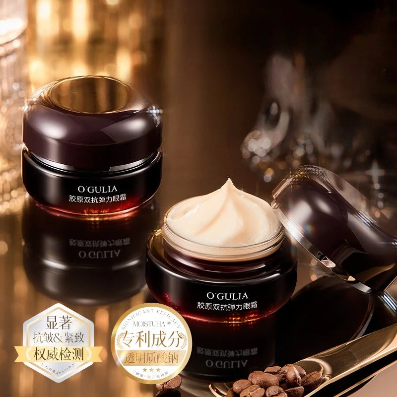 Kollagen-Anti-Falten-Anti-Aging-Elastische-Augencreme verbessert Schwellungen, reduziert Tränensäcke, Augenringe, reparierende Cremes