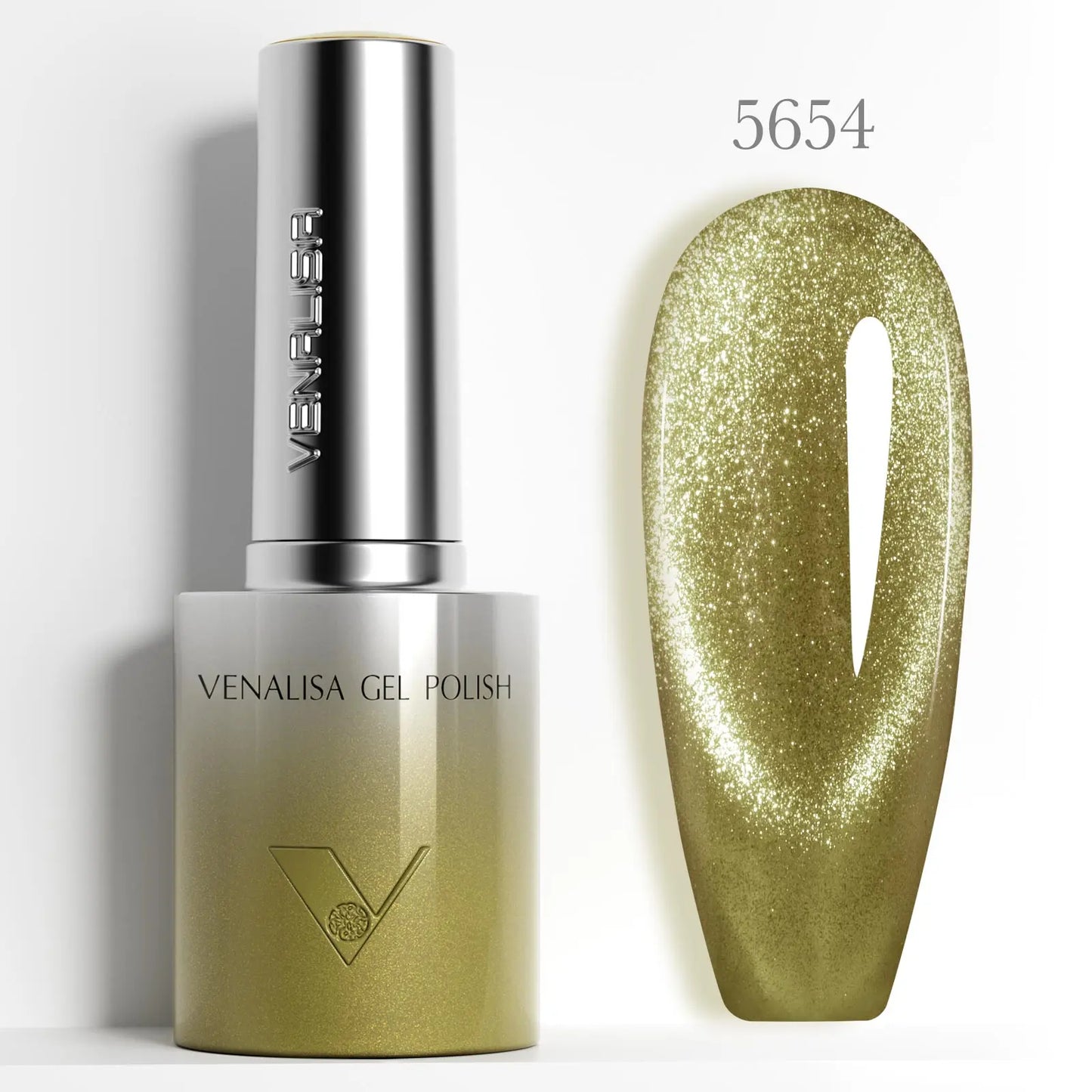 Venalisa TPO Free Hema Free 10ml Winter Nails Warm Coffee Cat Eye Nail Gel Polish Magnet Soak Off UV LED Semi Permanent Nail Gel