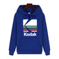 Kodak Brand Fashion Retro Y2K Print Autumn and Winter Men Sports Hoodie Outdoor Casual Casual Comfortable Street Jacket Clothing