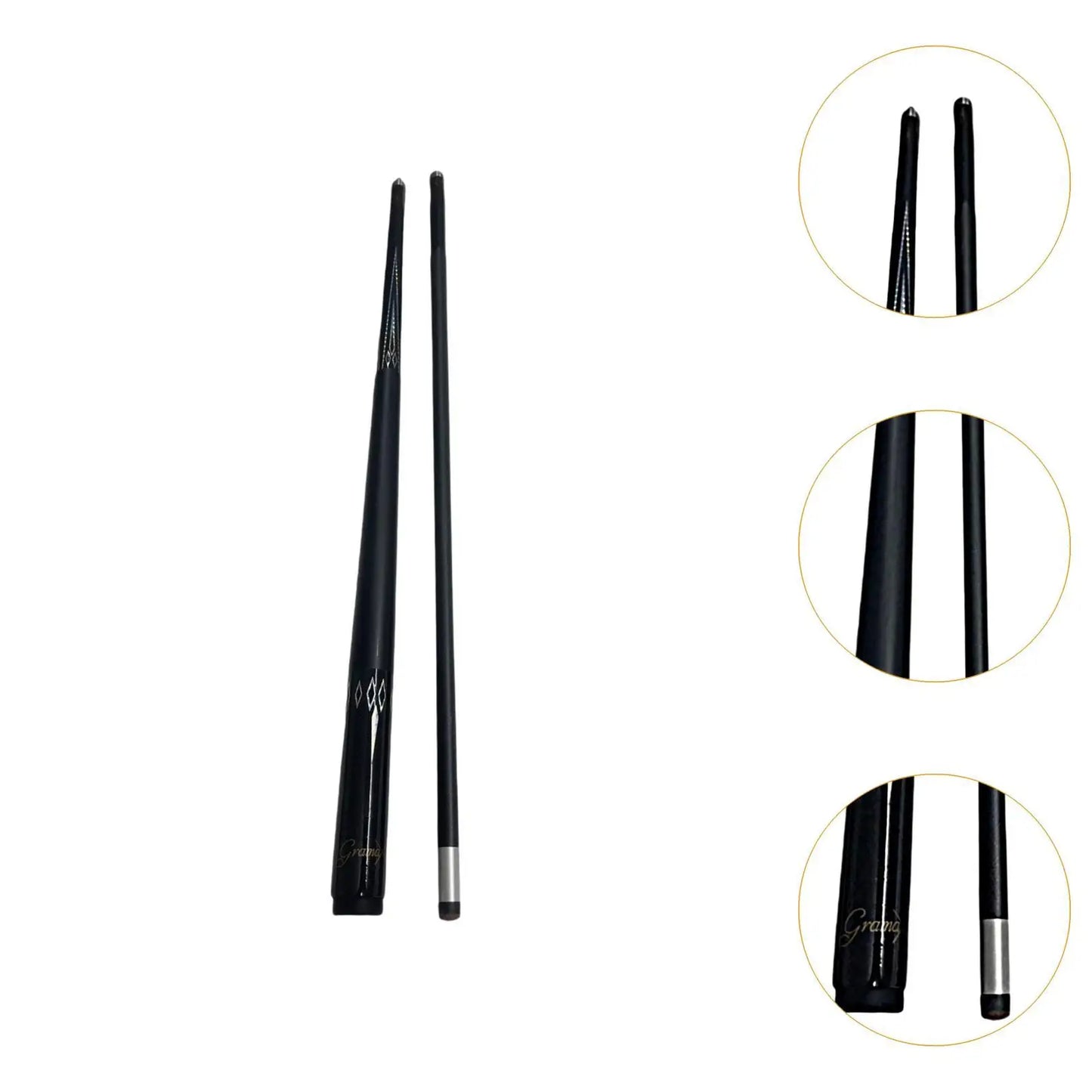 Pool Cue Carbon Fiber 13mm Tip Full Size 58" Billiard Pool Stick for Billiard
