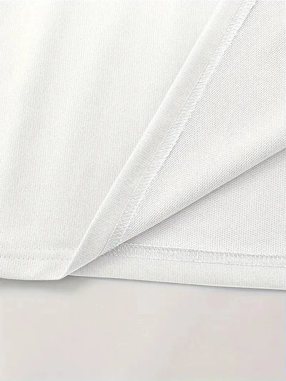Men's summer 100% pure cotton fashionable casual sports loose angel pattern letter print round neck short sleeved T-shirt top