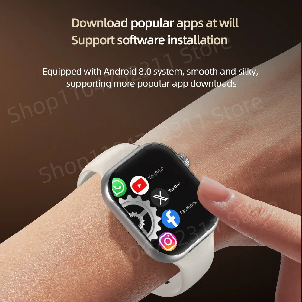 VP39 5G Smartwatch Android 12 – GPS WiFi Camera SIM