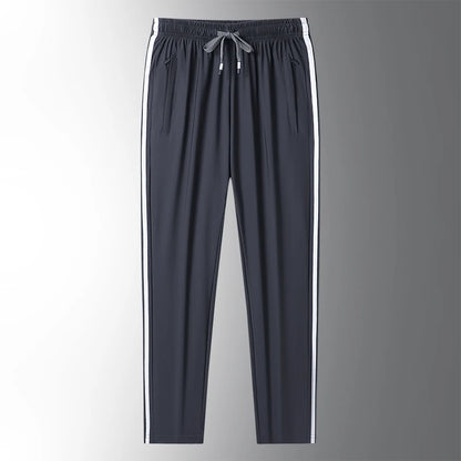 Men's Ice Silk Jogger Trousers – Sports Pants M-8XL