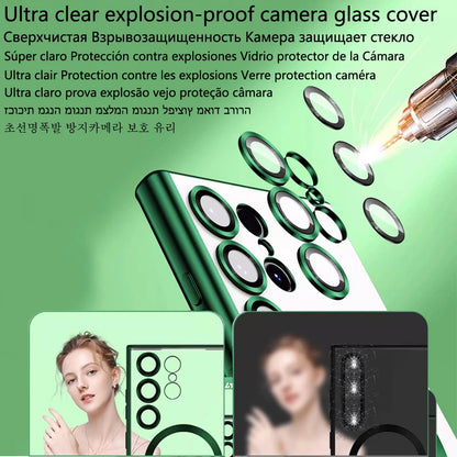 Luxury Magnetic Magsafe Case – Samsung S21-S25 Ultra
