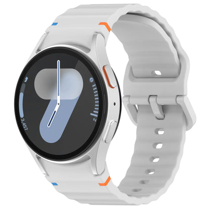 Silicone Strap for Samsung Galaxy Watch7 6 5 4 44mm 40mm Sports Watches Instead of Bracelets for 6/4 Classic 47mm 46mm 43mm 42mm